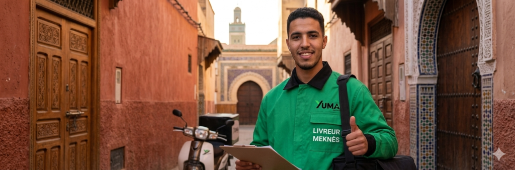 livreur meknes